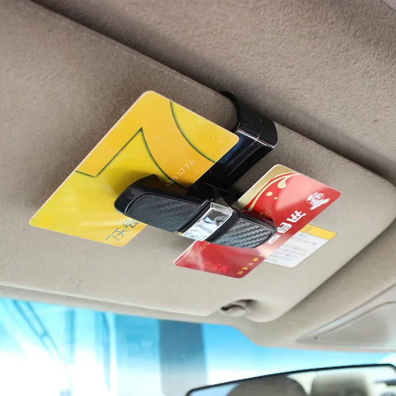 Зажим для солнцезащитных очков на козырёк автомобиля 1 шт.|Чехол очков| |