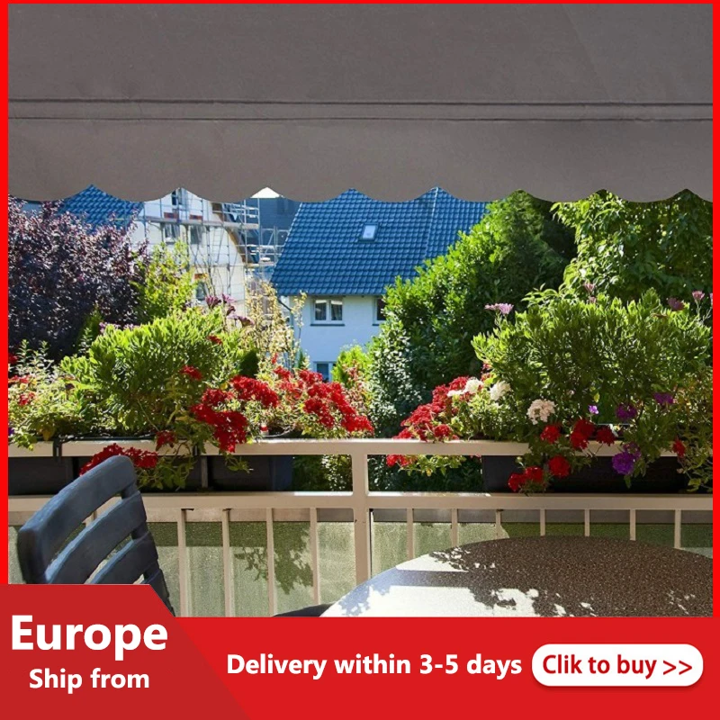 

300*120 см серый водонепроницаемый Телескопический навес, Выдвижной навес, регулируемый по высоте, защита от ультрафиолетового излучения, Сол...