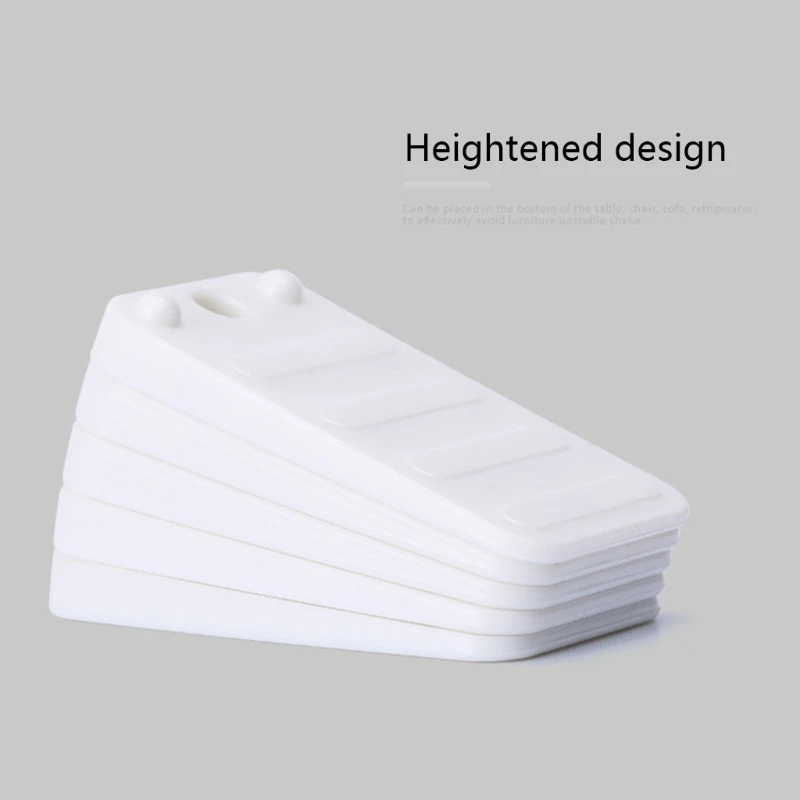 

Wedge Door Stops Multifunctional Furniture Foot Pad Compatible with Table Chair Floor Protector Pad Home Office