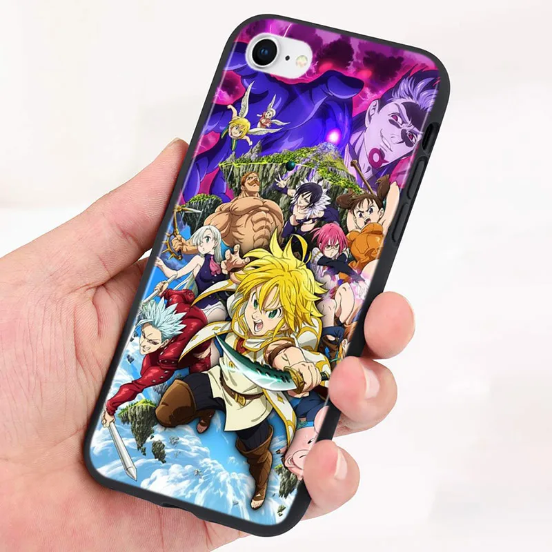 Силиконовый чехол "Семь смертных грехов" для Apple IPhone 12 Mini 11 Pro XS MAX XR X 8 7 6S 6 Plus 5S SE