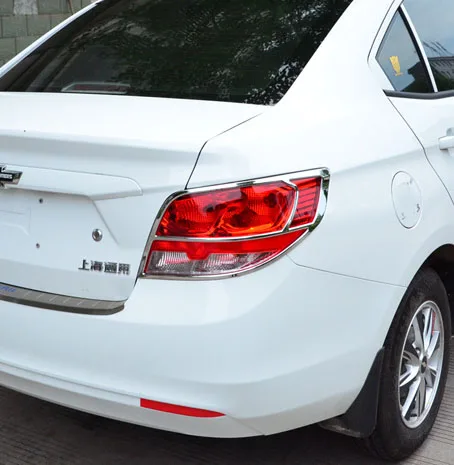 2 шт для Chevrolet sail 3 2015 2017 передний абажур фара декоративная крышка задний фонарь