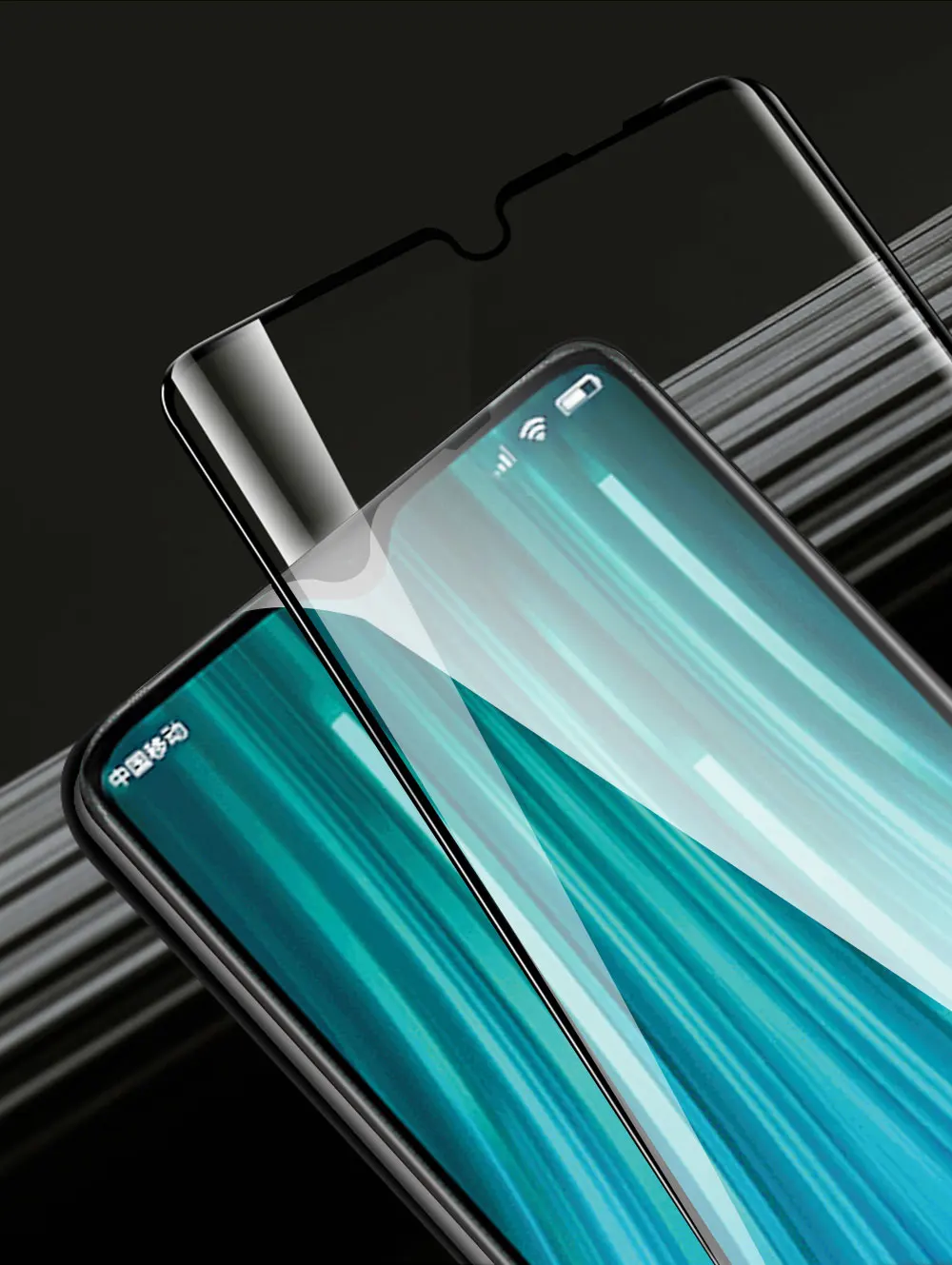 2 шт., закаленное стекло для Xiaomi Redmi Note 8 T, защита экрана 2.5D 9, полностью проклеенная изогнутая пленка для экрана Redmi Note8T 8T