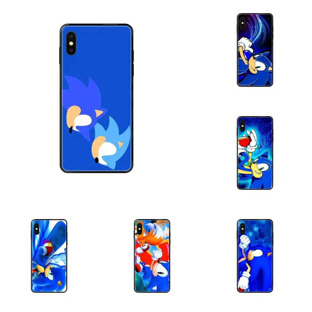 Sonic The Hedgehog 2 для iPhone 11 12 Pro 5 5S SE 5C 6 6S 7 8X10 XR XS Plus Max Soft Live Love Phone|Бамперы| |