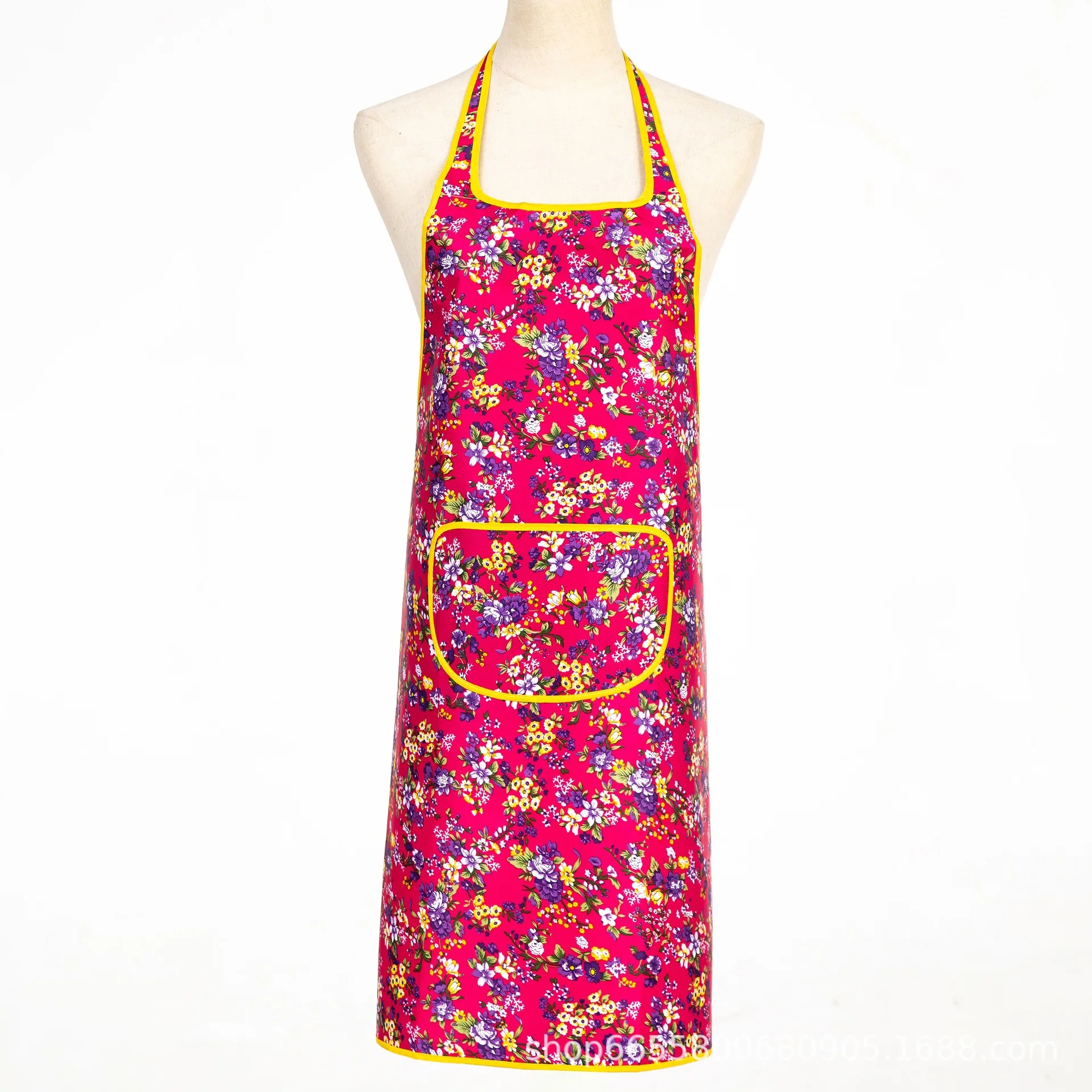 

2020 apron thickened men's skirt waterproof anti-fouling kitchen dining room waterproof printing