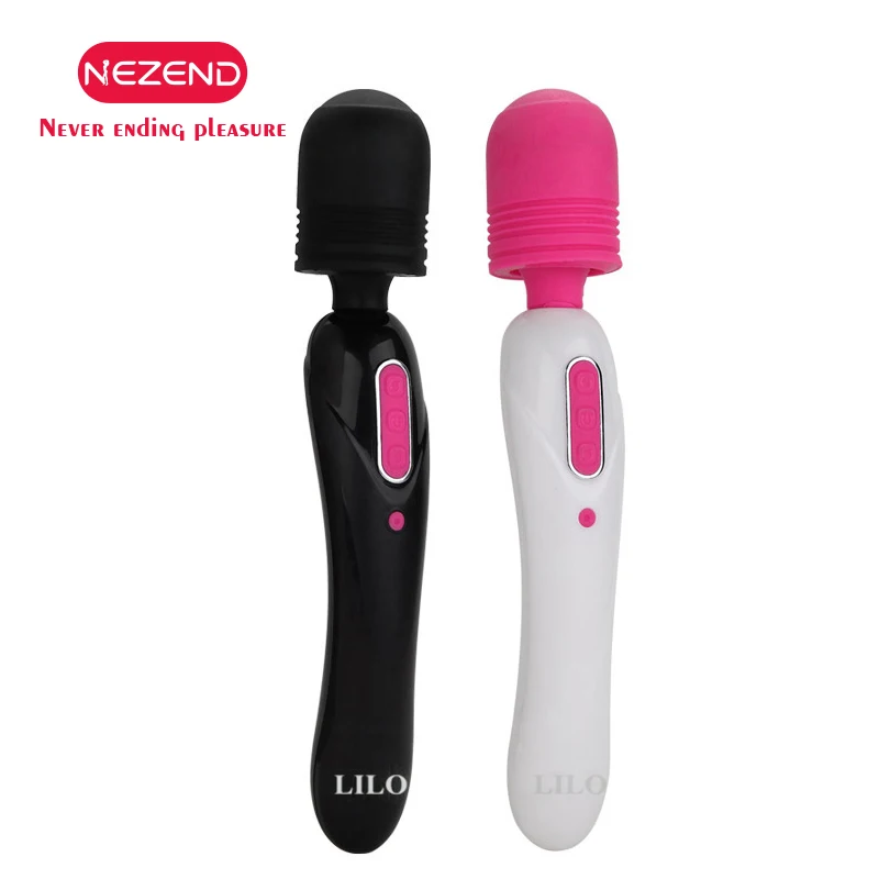 NEZEND dual motor 10 speed USB charging vibrator female sex toy powerful AV magic wand massager G point clitoris massage | Красота и