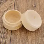 Мини-контейнер для хранения круглых колец из сосны, контейнер для хранения ювелирных изделий, мыльницы, Подарочный чехол, круглый контейнер для хранения мыльницы Ювелирные Безделушки