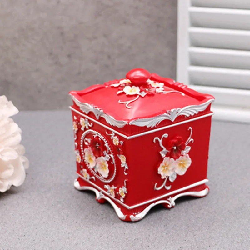 Европейский стиль элегантная полимерная коробка для зубочистки ручная