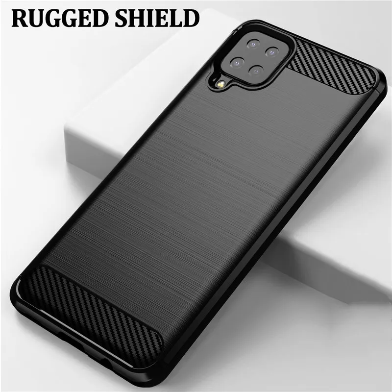 For Cover Samsung Galaxy M12 Case For Samsung M12 Capas Shockproof Soft TPU Cover For Fundas Samsung A72 A52 A31 A12 M12 Case