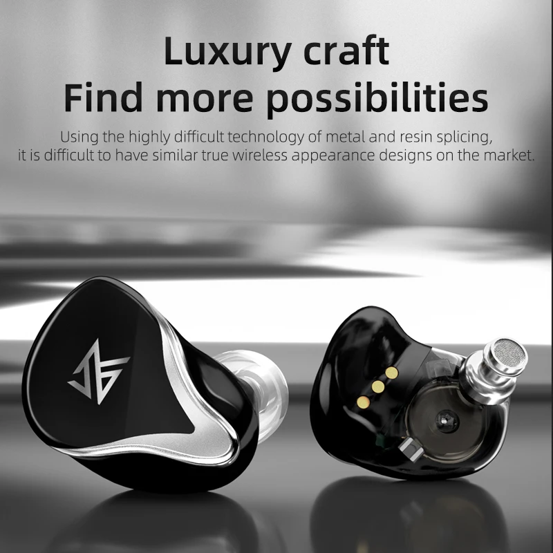 Bluetooth-наушники KZ Z3 BA + DD TWS с шумоподавлением | Электроника
