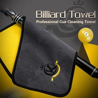 konllen towel cloth pool cue shaft slicker cloth snooker towel burnisher cue embroidery cleaner towel billiard accessories