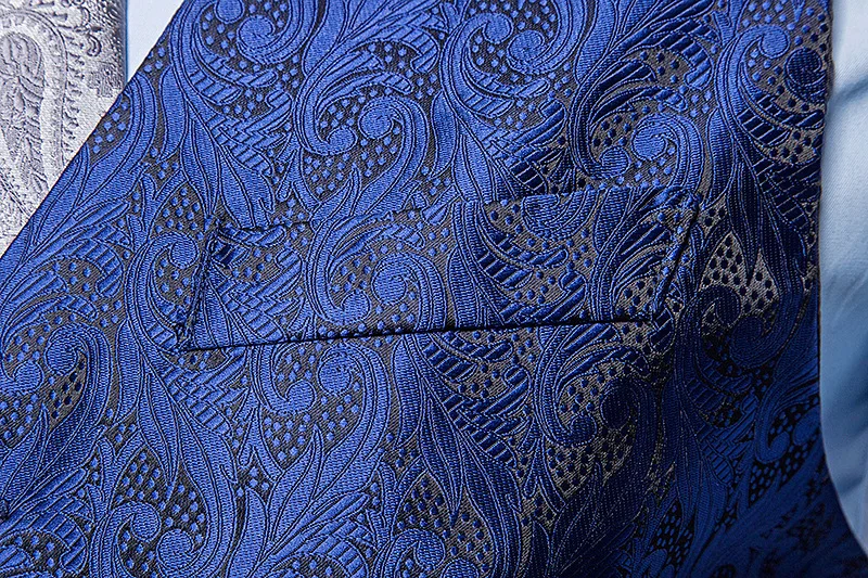 

Red Paisley Floral Vest Waistcoat Men 2021 Autumn New Slim Fit Suit Vest Men Party Wedding Prom Mens Vests Chalecos Para Hombre