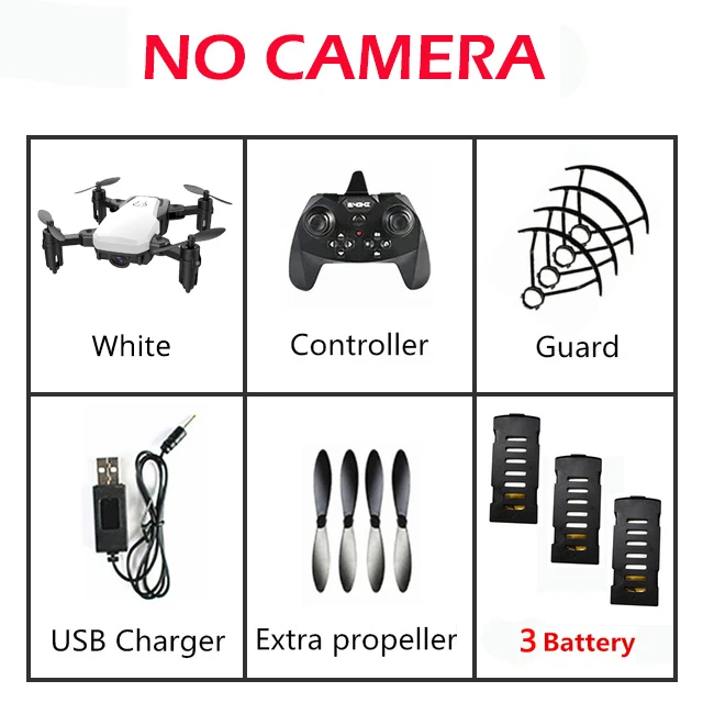NO Camera 3 Battery SG800 Дрон 2,4G FPV мини селфи Дрон RTF с Wifi камерой HD микро Радиоуправляемый квадрокоптер VS S9 S9W E58 E61 Дрон - Цвет: NO Camera 3 Battery