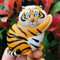 original cute fat tiger series blind box toys doll toys model confirm style cute anime figure gift surprise box