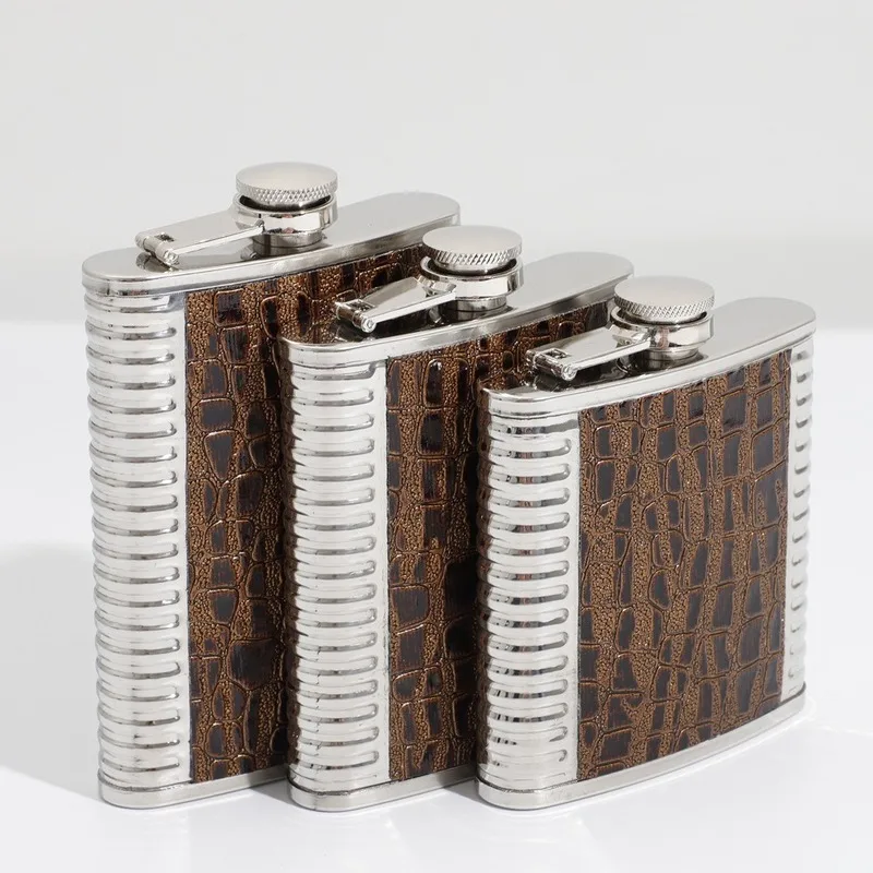 Отдых на природе Нержавеющая сталь фляга Для Мужчин's Портативный удобные