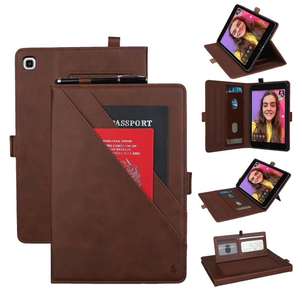 

Stand Cover For Samsung Galaxy Tab A 8.0 SM-T290 SM-T295 2019 Funda Tablet Ultra Slim PU Leather Case Cover Tab A T290 T295 T297