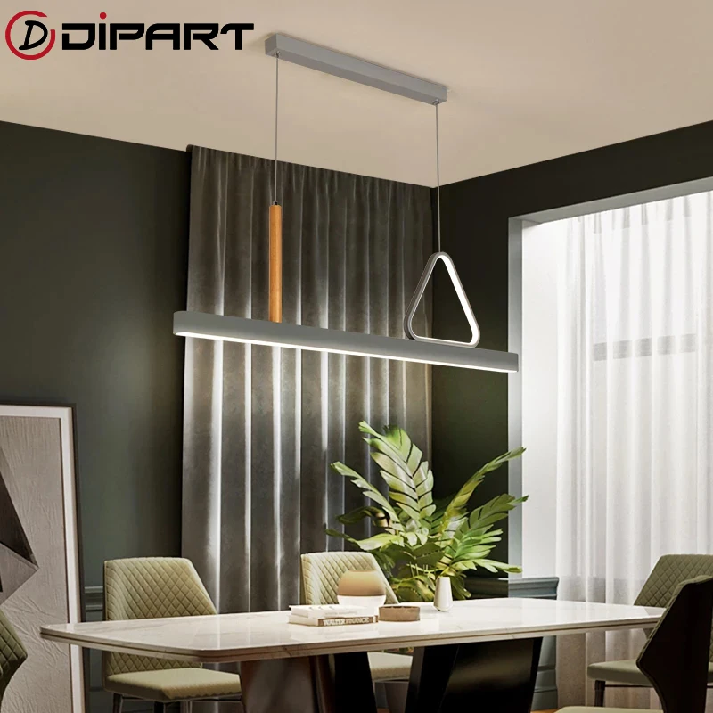 

Moderno LED pingente luzes para sala de jantar ajustÃ¡vel longo hanglamp moderno led kicthen jantar luminÃ¡rias