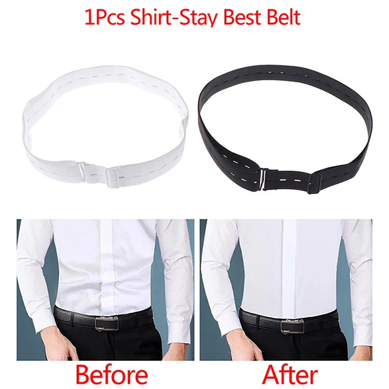 

Easy Shirt Stay Non-slip Wrinkle-Proof Shirt Holder Straps Adjustable Belt Locking Belt Holder Near Shirt-Stay