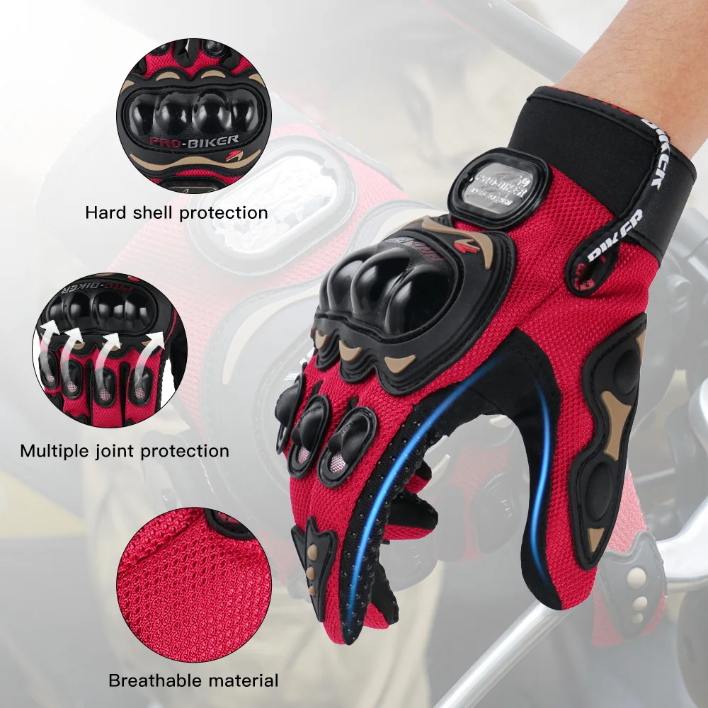 Мотоциклетные Перчатки PRO-BIKER летние дышащие перчатки для мотокросса и