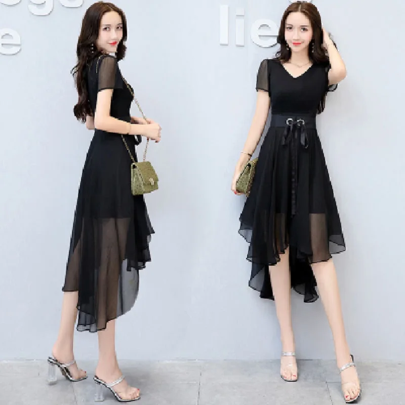 

Women's Slim Chiffon Dress