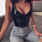 Сексуальное нижнее белье, боди из латекса, боди с эффектом пуш-ап, Женское Эротическое нижнее белье, боди, костюмы размера плюс