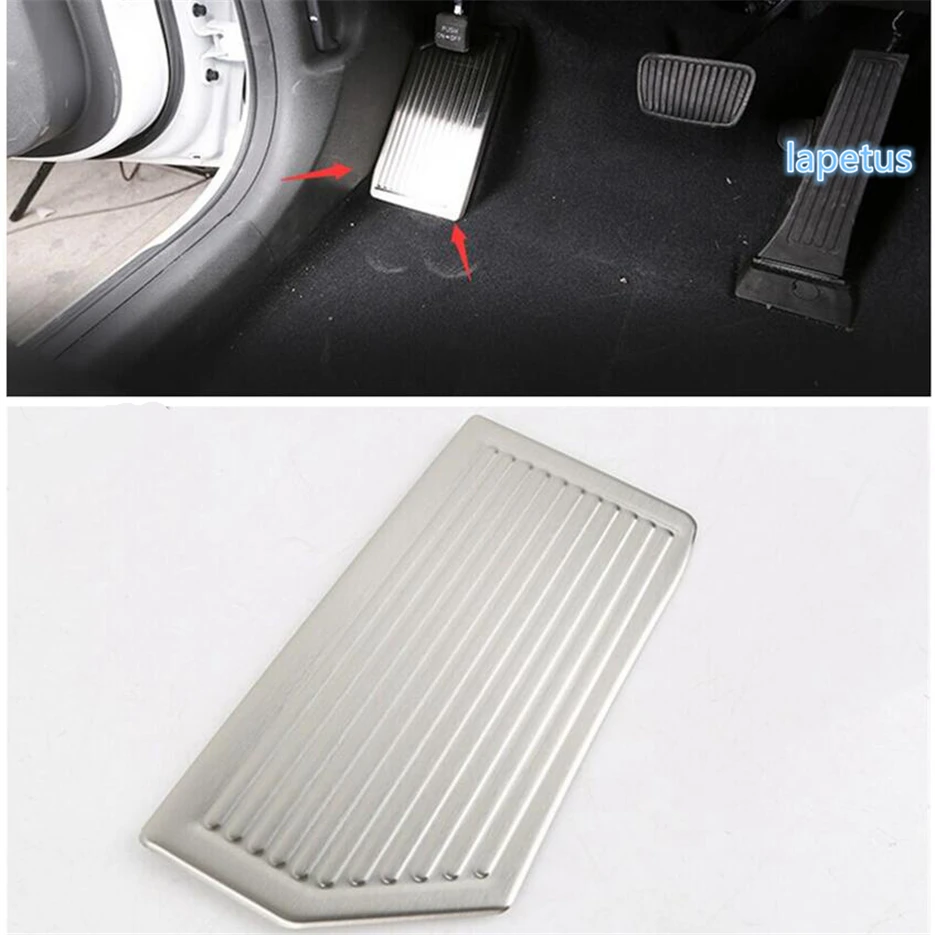

Lapetus Left Foot Rest Pedal Decoration Frame Cover Trim 1 Piece Fit For Hyundai Tucson 2016 - 2020 Stainless Steel