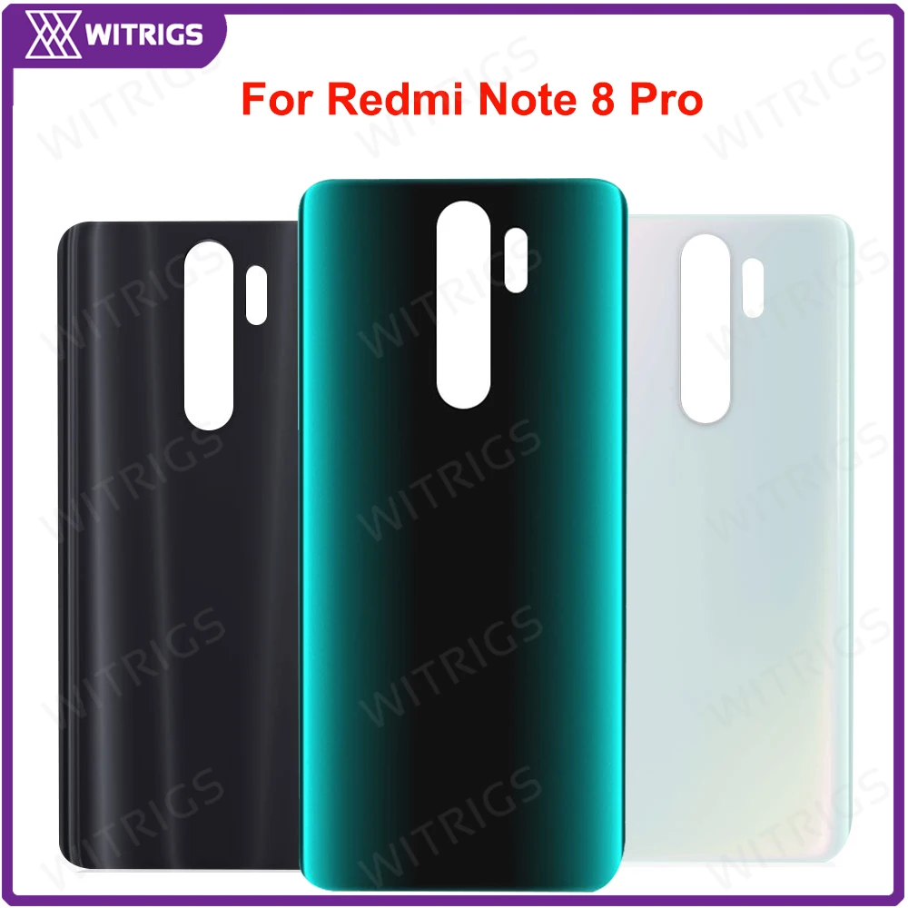 Witrigs для Xiaomi Redmi Note 8 Pro крышка батареи задняя батарея дверь Корпус чехол Замена с