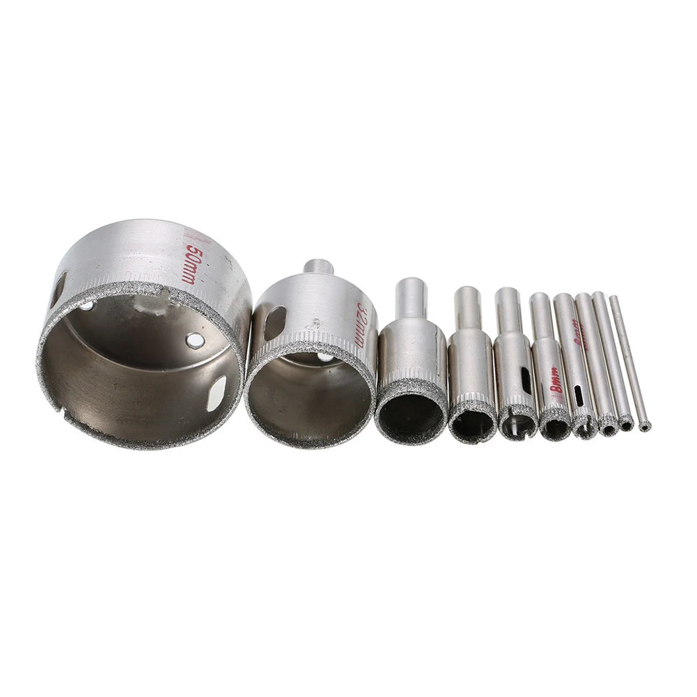 

Wood Working Durable Diamond Tool Ceramic Grass Marble Tile Kit Good Performance Tool Set Easy Replacement Drill Bit 3-50mm