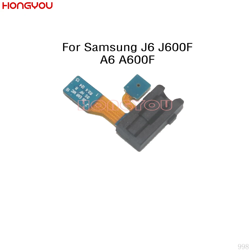 10 шт. Шлейф для наушников Samsung Galaxy J6 2018 J600F A6 A600F J8 J810F|Шлейфы мобильных телефонов| |