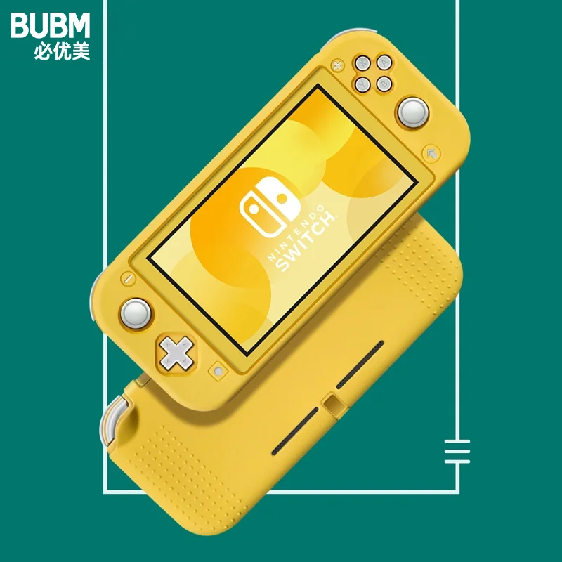Защитный силиконовый чехол BUBM для игровой мини консоли Switch Lite с защитой от
