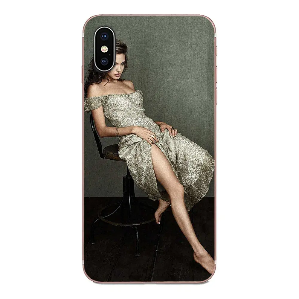 Maleficent Angelina Jolie Horns Soft Phone Capa For Samsung Galaxy Note 5 8 9 S3 S4 S5 S6 S7 S8 S9 S10 5G mini Edge Plus Lite | Мобильные