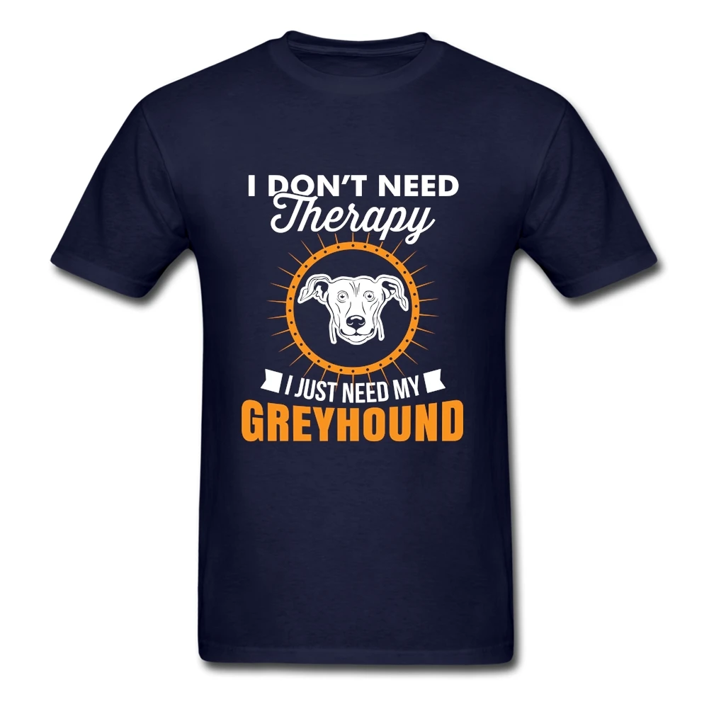 Greyhound Dog футболки с коротким рукавом Boy Удивительная футболка из чистого хлопка