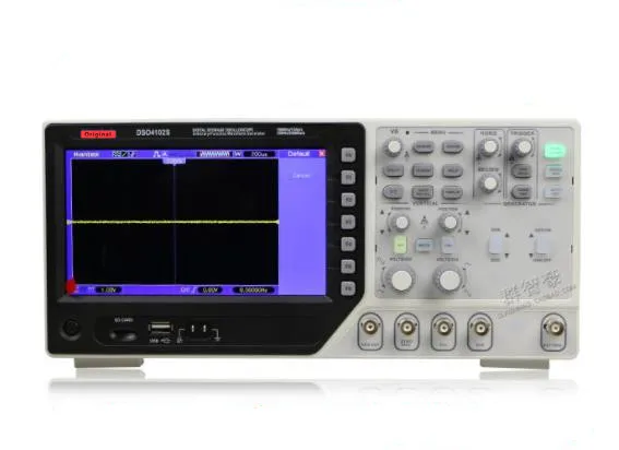 Оригинальный двухканальный цифровой осциллограф Hantek DSO4072S USB источник сигнала 70