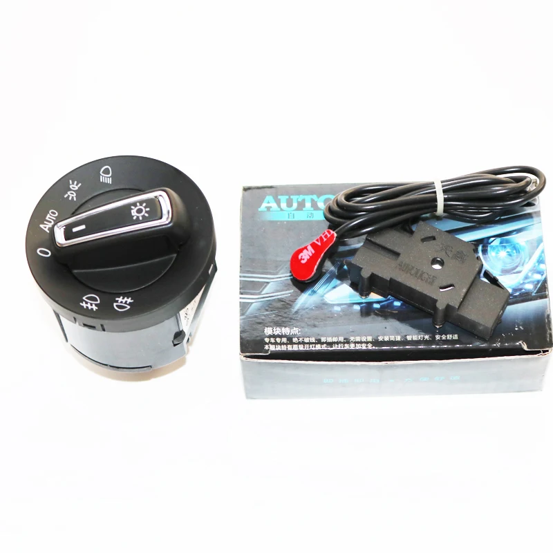 DAZOO хромированный переключатель фар + датчик для VW Golf 7 MK7 5GG 941 431 D 5GG941431D|switch sensor|sensor