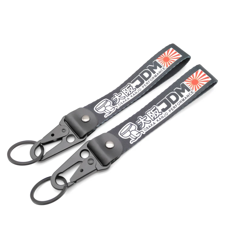 

JDM Racing Keyring Tags JDM Keytags Keychain Auto Car Keychain Car Drift Key Phone Holder Quick Release Drift Car Enthusiast