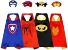 Накидки супергероев для детей, Костюмы супергероев, костюм на Хэллоуин, косплей, подарки для мальчиков 3-10 лет, Мультяшные наряды, костюмы для вечеринок