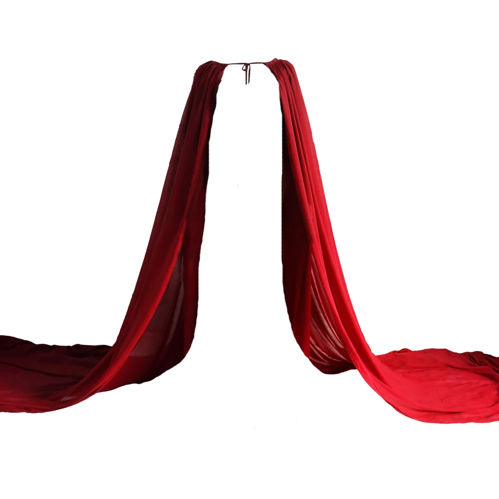 Новинка длинное платье-накидка D &amp J с длинным шлейфом 3 м мягкое шифоновое платье