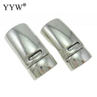 10pcs stainless steel magnetic clasps 25x13x10mm for diy leather bracelets rope charms connector buckles jewelry making clasp