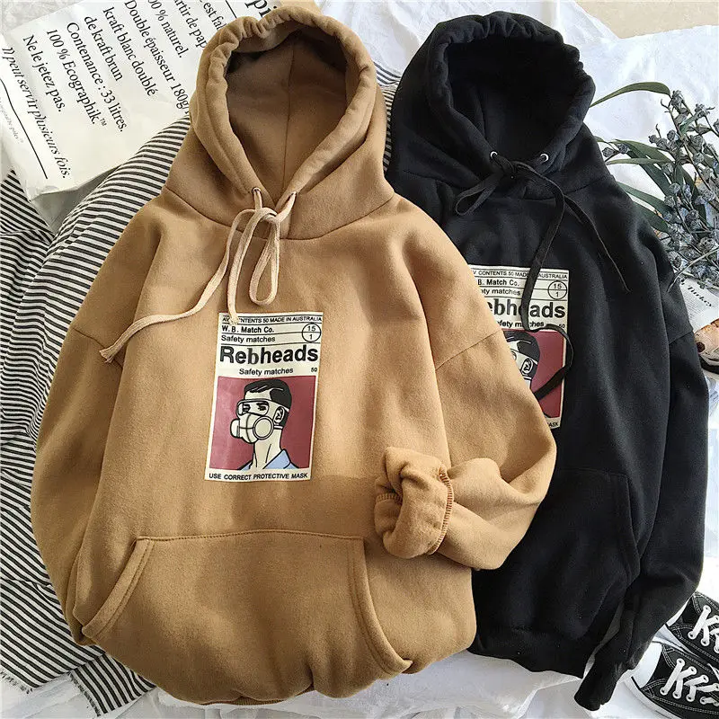 

Sweatshirts Women Long Sleeve Fleece Hoodie Clothes Tracksuit Jacket Warm Hoody Sweatshirt Femme Harajuku Streetwear Hoodies