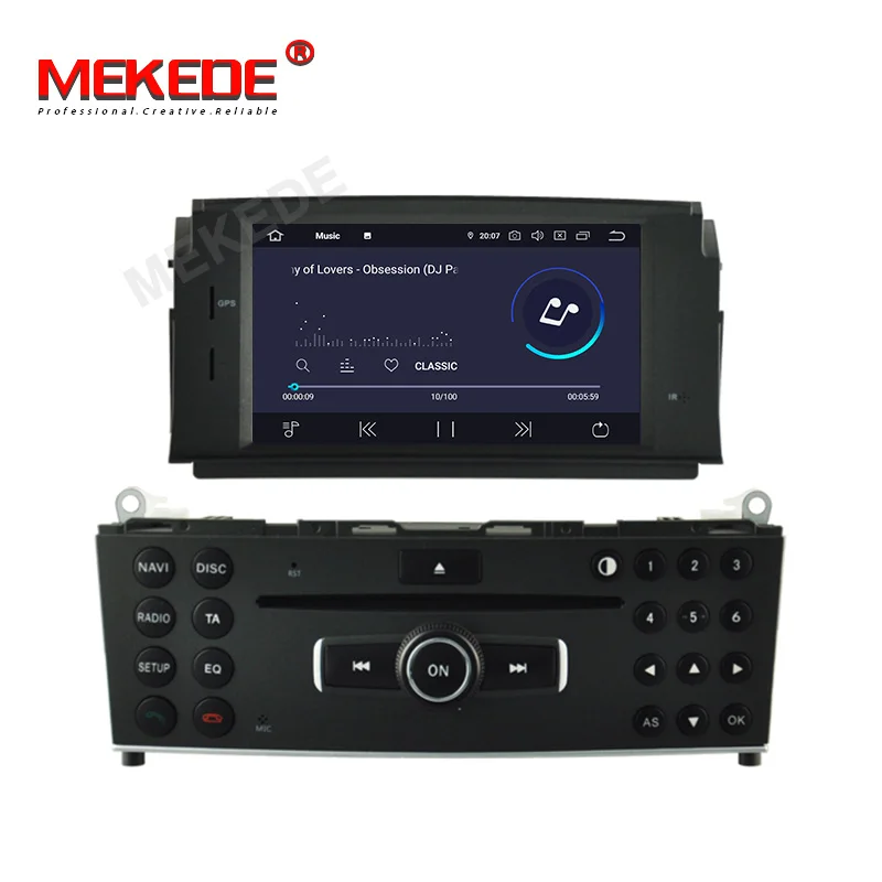 PX5 android 9,0 4 Гб+ 64 Гб автомобильное радио gps навигация для Mercedes Benz C200 C180 W204 2007-2010 с wifi BT carplay USB navi