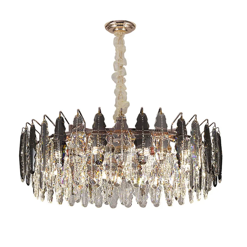 

Luxury Crystal Pendant Lights Modern Led Living Room Pendant Lamps Hotel Restaurant Bedroom Indoor Decoration Lighting Lustre