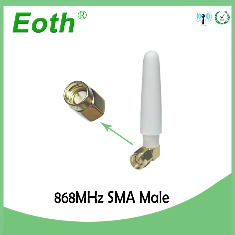5 шт. 868 МГц 915 антенна 3bdi SMA разъем GSM антенн белый маленький размер антенны для