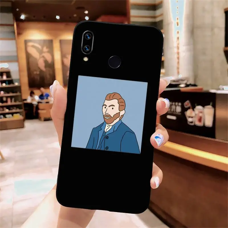 

Abstract oil painting pattern Phone Case For Xiaomi Redmi note 7 8 9 t k30 max3 9 s 10 pro lite