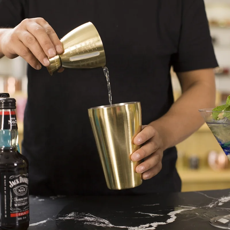 230 мл металлический шейкер для коктейлей из нержавеющей стали | Дом и сад