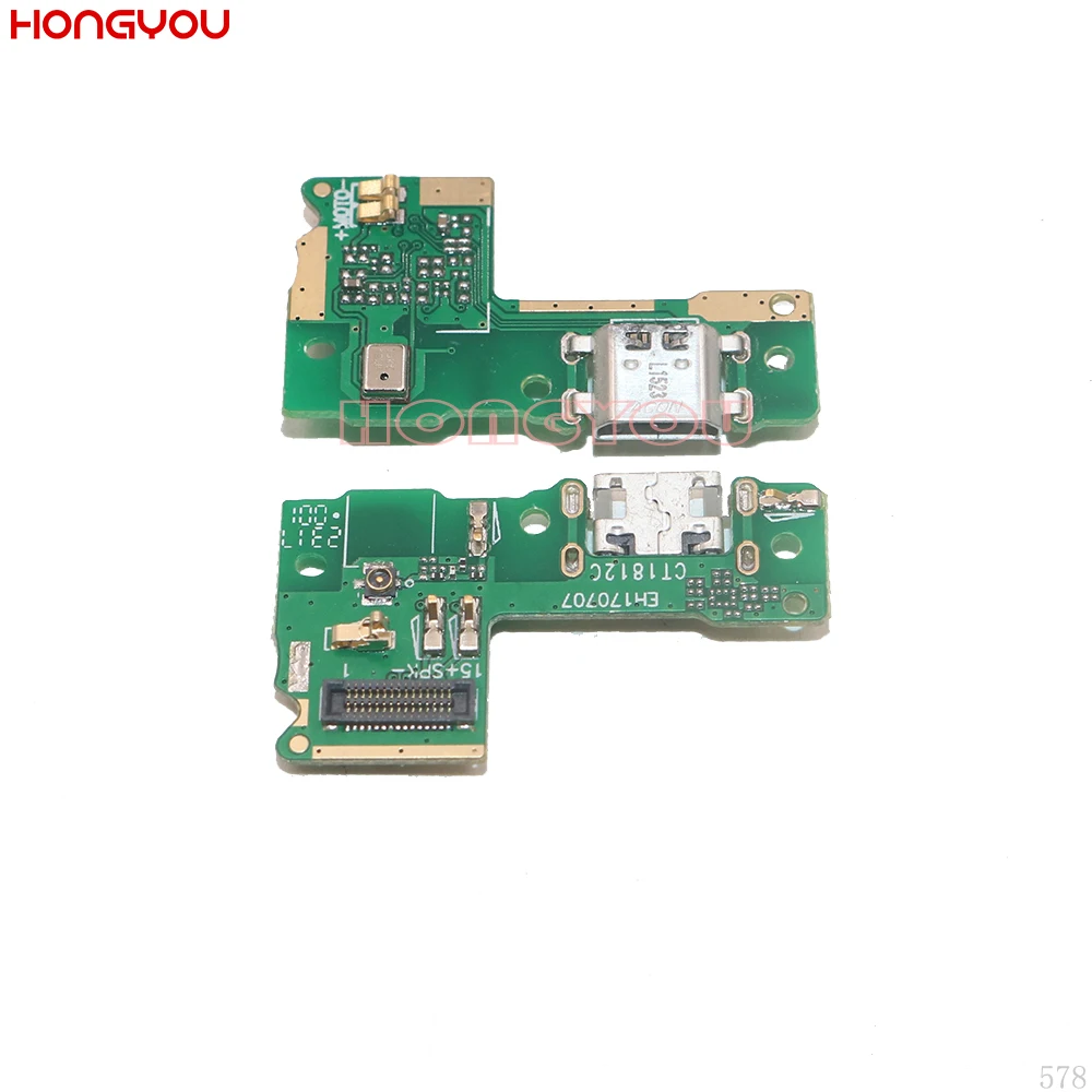 Док-станция с разъемом USB для зарядки гибкий кабель Huawei Y6 Pro 2017 / P9 Lite Mini Nova |