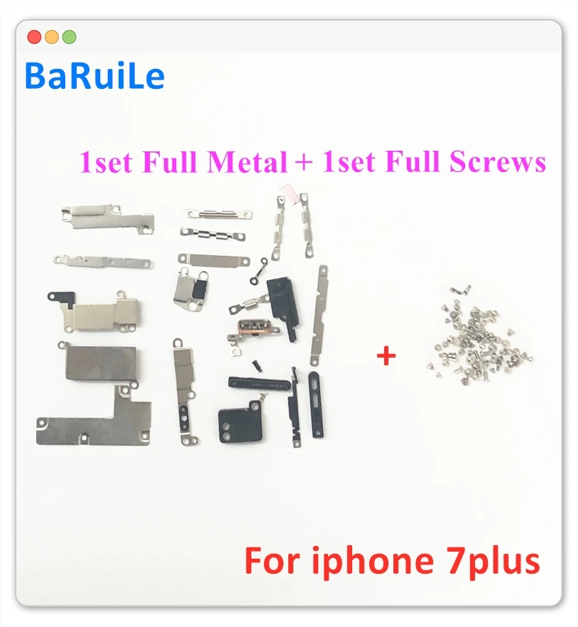 2 комплекта винтов BaRuiLe для iPhone 6 6S 7 8 Plus аксессуары внутренней батареи ЖК экрана