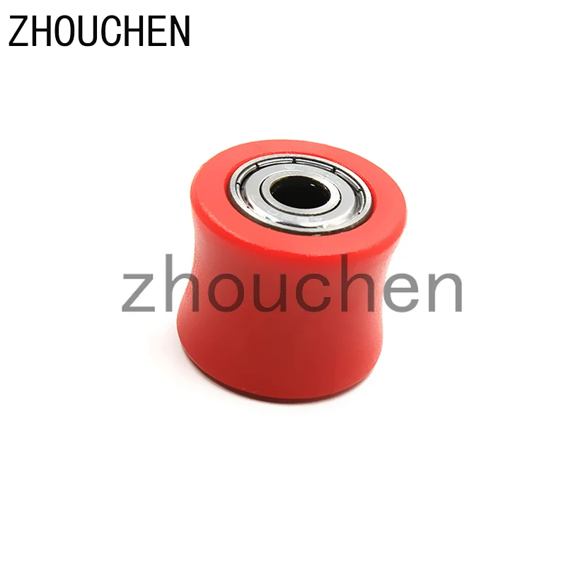 Новинка 8 мм направляющие звездочки подшипник роликовый натяжитель колеса 5