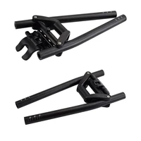 handlebar bicycle foldable handle bar 25 4 31 8620680mm aluminium alloy quickly foldable mtb bike bar bike folding handlebar