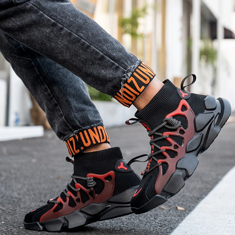 

Indestructible Men Safety Shoes Anti-smash Men Shoes Working Sneakers Anti-Puncture Work Boots Safety Steel Toe Shoes Men Boots