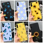 Чехол для Xiaomi Redmi Note 978 Pro65 Plus5A6A, мягкий ТПУ чехол с цветочным рисунком, симпатичный чехол для Redmi Note8, 8A, Note 6, 7A, 9A, 9 Pro, чехол