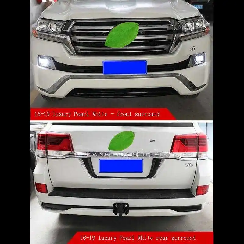 

Part Automobile Exterior Coche Lip Car Spoiler Auto Bumper 2012 2013 2014 2015 2016 2017 2018 2019 2020 FOR Toyota Land Cruiser